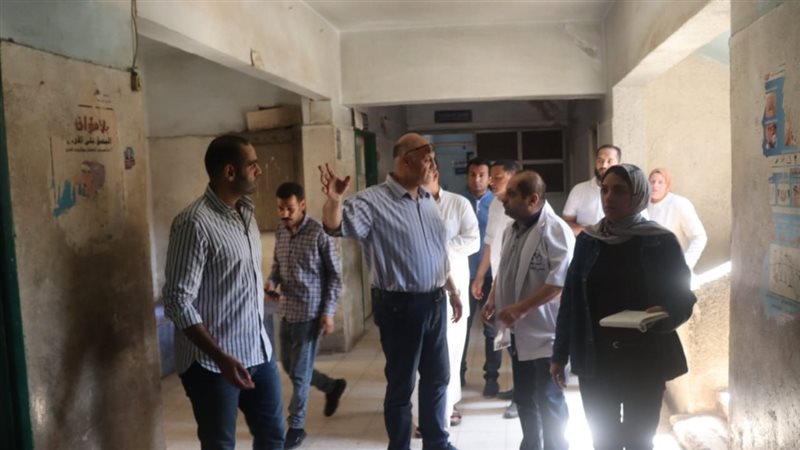 محافظ القليوبية خلال