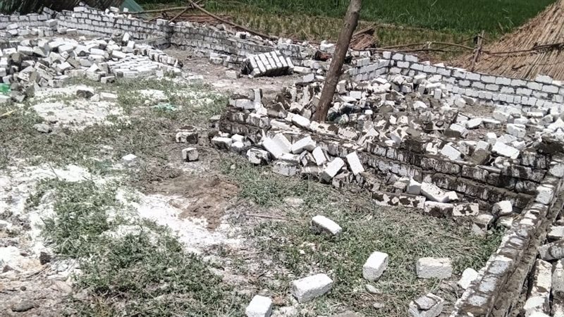 ازالة التعديات بالبحيرة