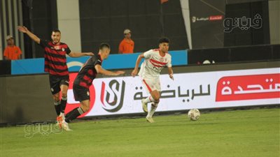 شوط أول سلبي بين الزمالك وبلدية المحلة في الدوري المصري (صور)