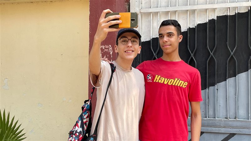 طلاب بالثانوية الازهرية،
