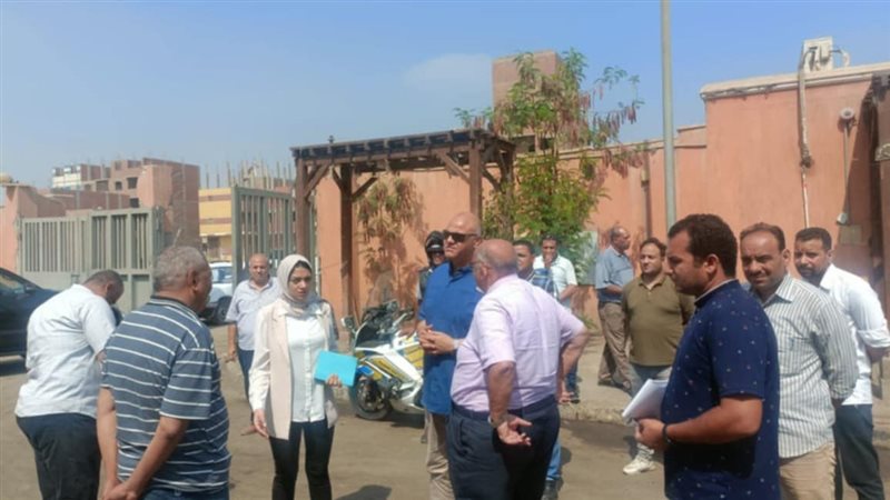 محافظ القليوبية خلال