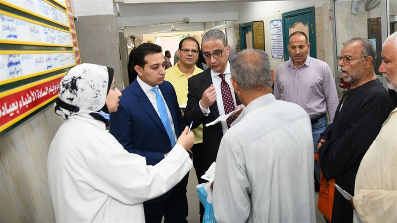 محافظ الفيوم يتفقد