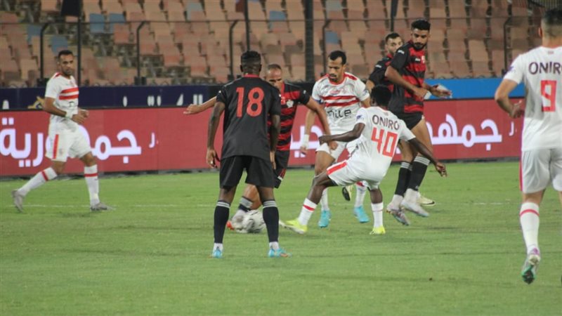 مباراة الزمالك أمام