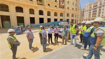 رئيس جهاز العاصمة الإدارية الجديدة يتفقد الأحياء السكنية والطرق