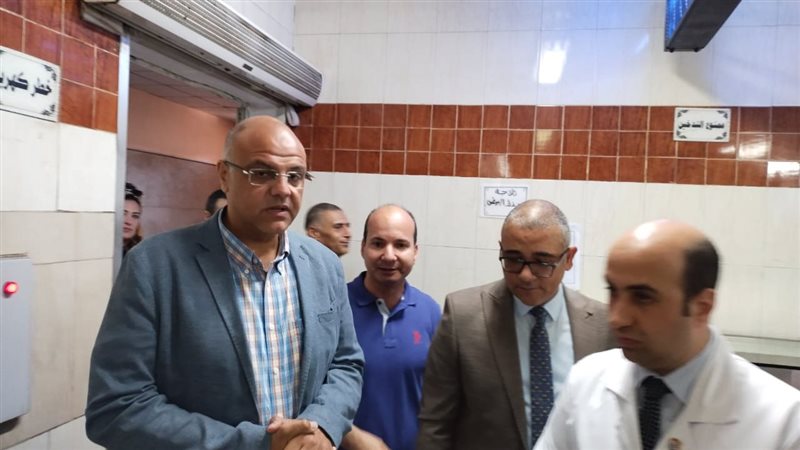 محافظ القليوبية خلال