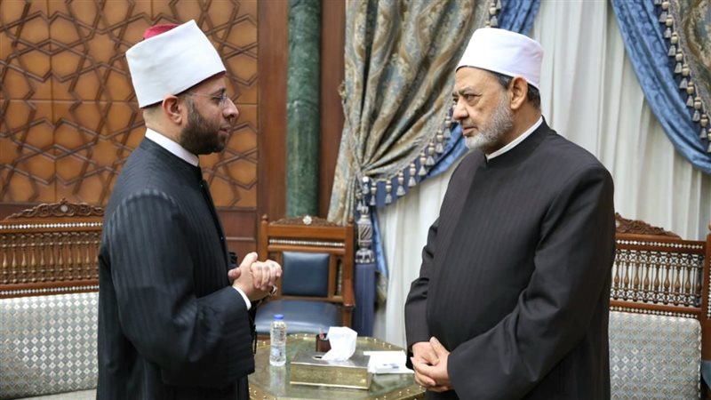 شيخ الأزهر ووزير