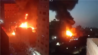 التحفظ على مالك مخزن كيماويات محترق لإدارته بدون ترخيص في المرج 
