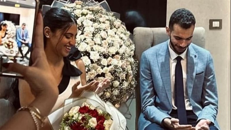 خطوبة نجل بيومي فؤاد،