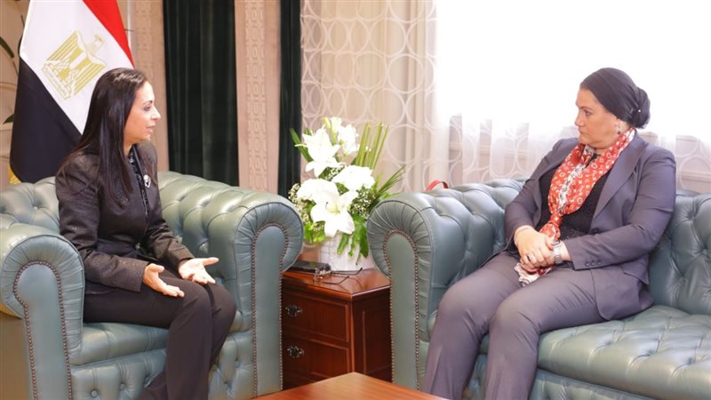 مايا مرسي وزيرة التضامن