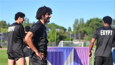المنتخب الأولمبي يؤدي مرانا قويا في نانت الفرنسية استعدادا للدومينيكان (صور)
