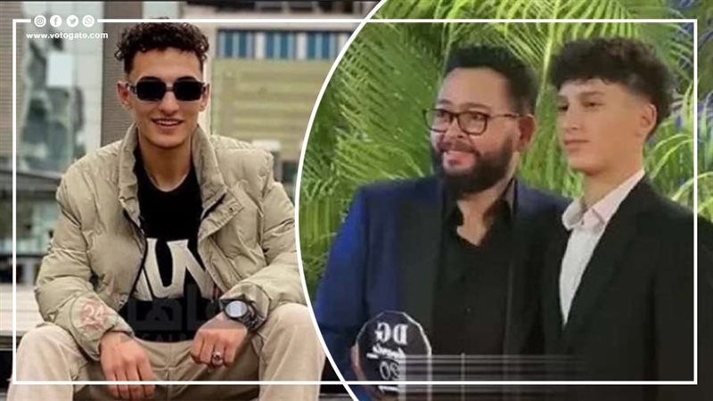 نجل الفنان احمد رزق