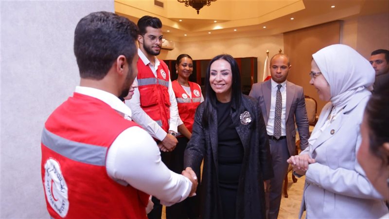 مايا مرسي وزيرة التضامن