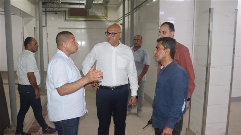 محافظ القليوبية خلال
