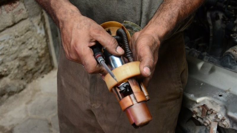 طرمبة البنزين