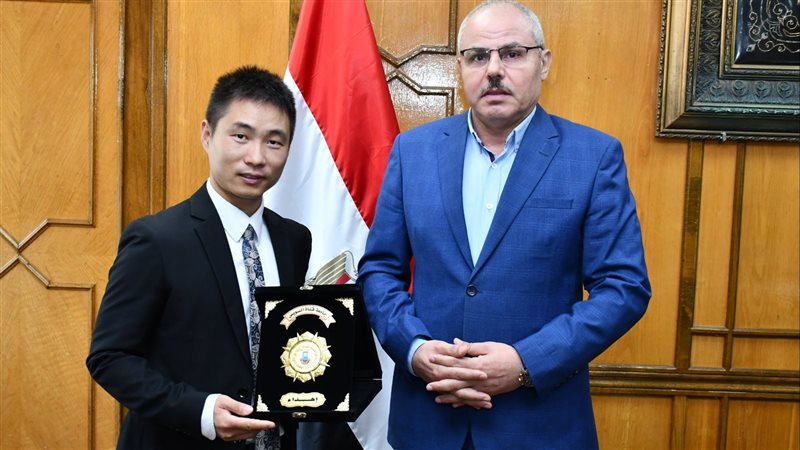 جانب من التكريم،