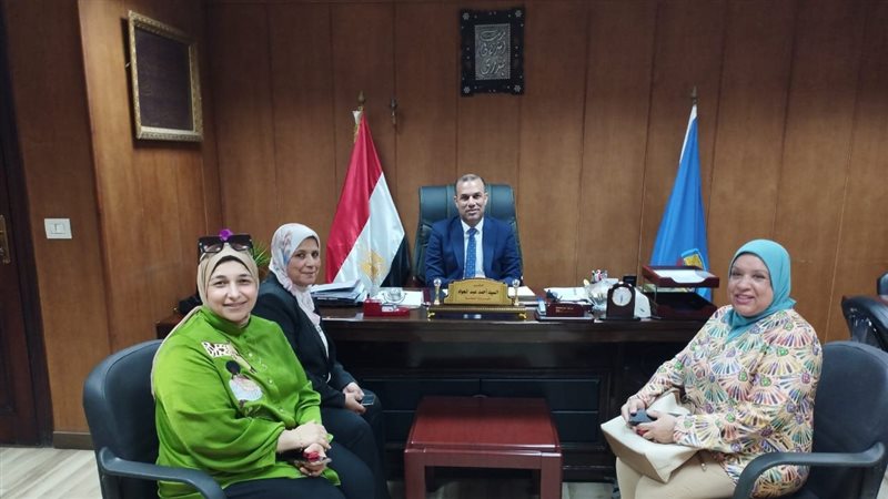 زيارة جامعة دمنهور