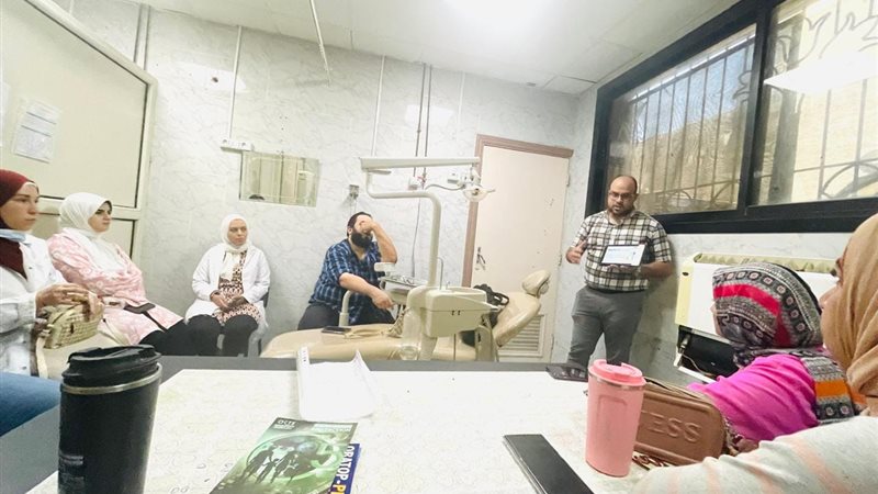 تدريب ومناقشة علمية