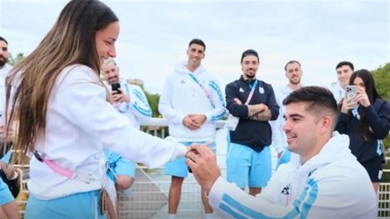 أول عرض زواج في أولمبياد