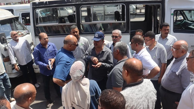 محافظ القليوبية خلال