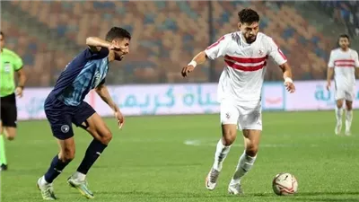 الدوري المصري، الزمالك يتقدم علي بيراميدز بهدف في الشوط الأول (فيديو)