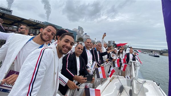أولمبياد باريس 2024، بعثة مصر في حفل افتتاح دورة الألعاب الأولمبية (صور)