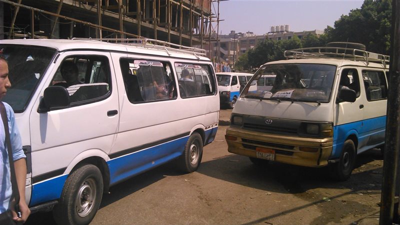 ضبط سائق ميكروباص