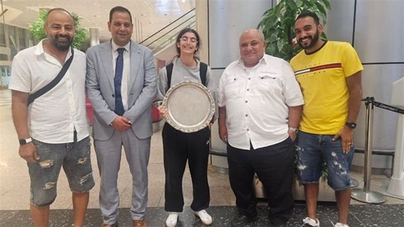 أستقبال منتخب الناشئين