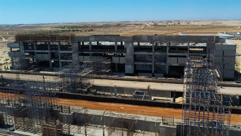أعمال تنفيذ محطة