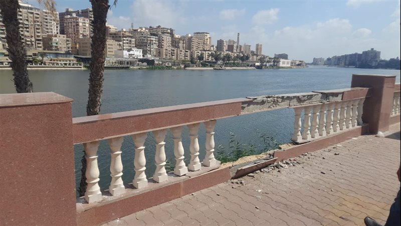 جزء من انهيار كورنيش