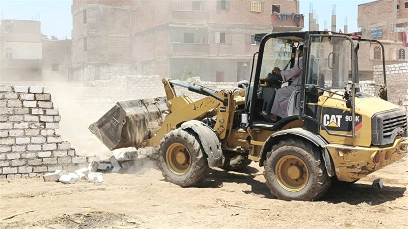 حملة إزالة بأسيوط،
