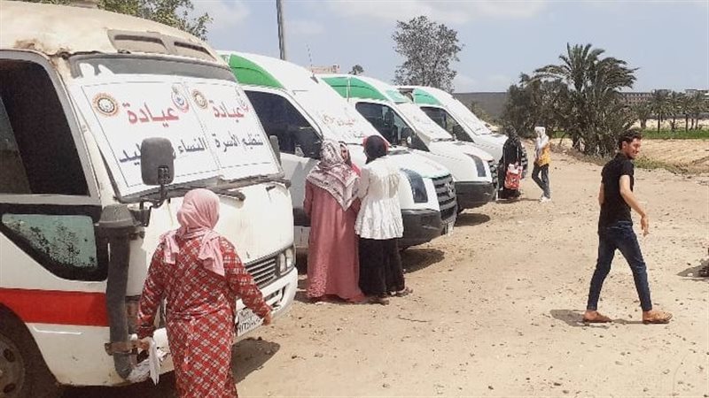 قافلة طبية بالدقهلية،