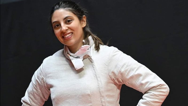 ندى حافظ لاعبة منتخب