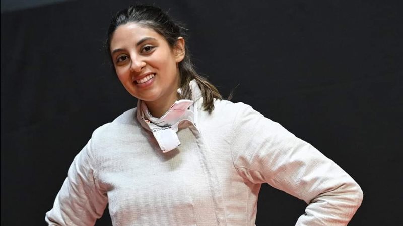 ندى حافظ لاعبة منتخب