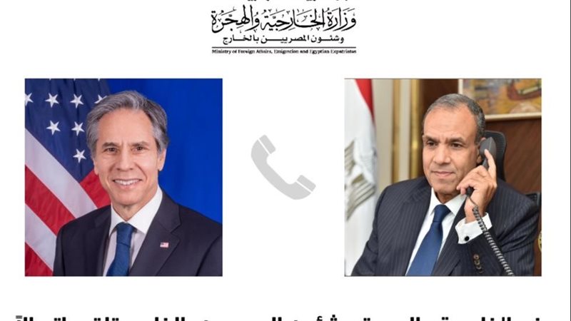 وزير الخارجية ونظيرة