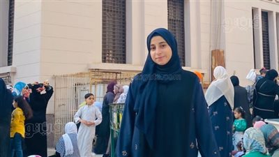 رؤى رائد الثانية بالثانوية الأزهرية بغزة: استشهد والدي بالحرب وسأحقق حلمه 