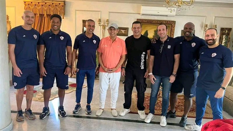 جهاز الزمالك في زيارة