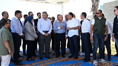 رئيس الوزراء يتفقد أعمال تطوير حدائق المنتزه بالإسكندرية