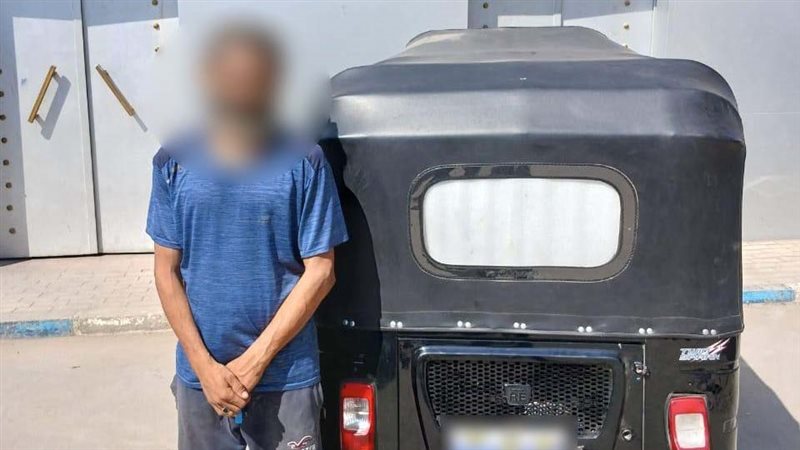 القبض على سائق توك