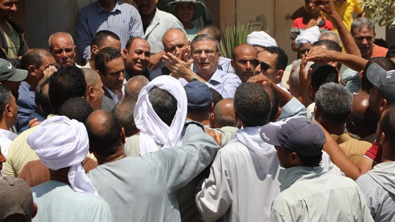 لقاء وزير الزراعة