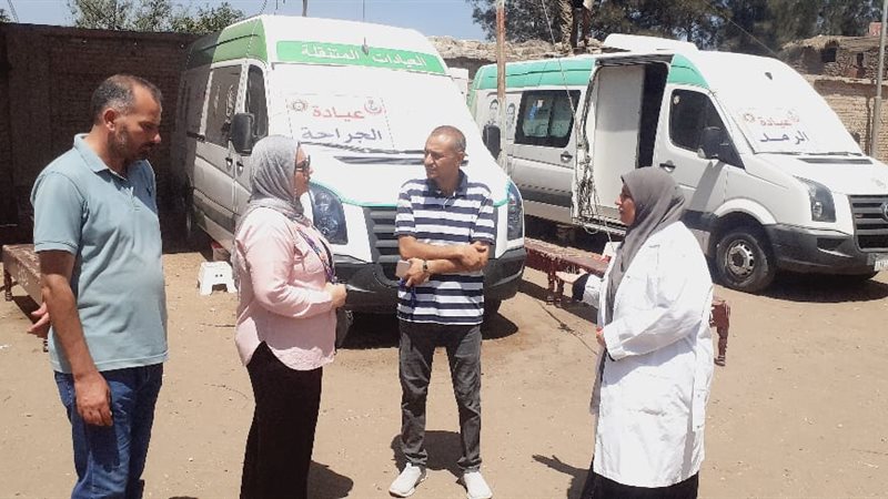 قافلة طبية بالدقهلية،