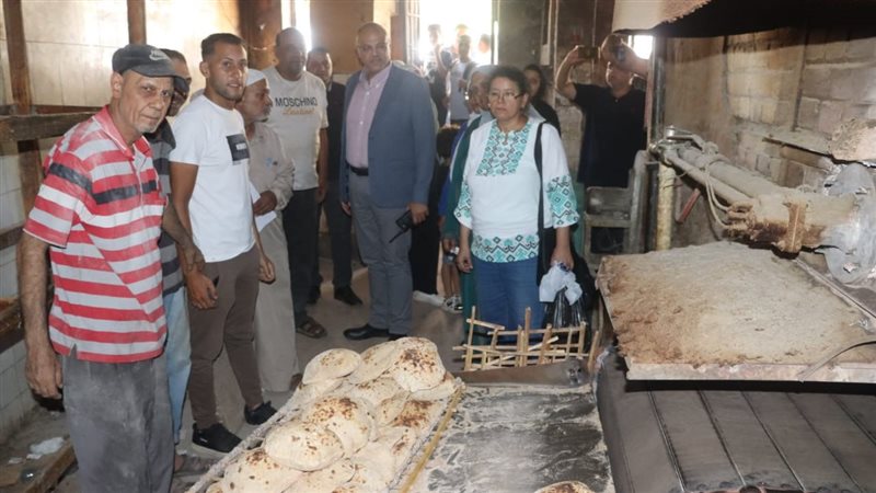 محافظ القليوبية خلال