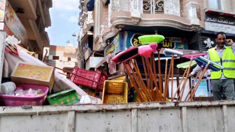 رفع إشغالات بالبحيرة،