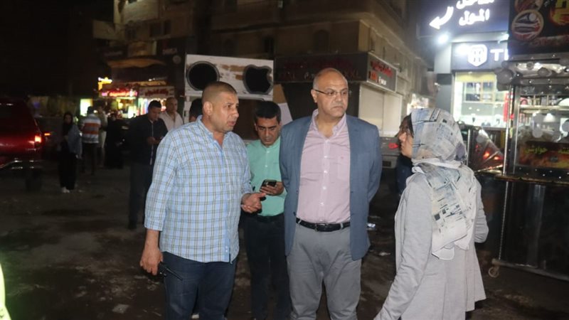 محافظ القليوبية خلال