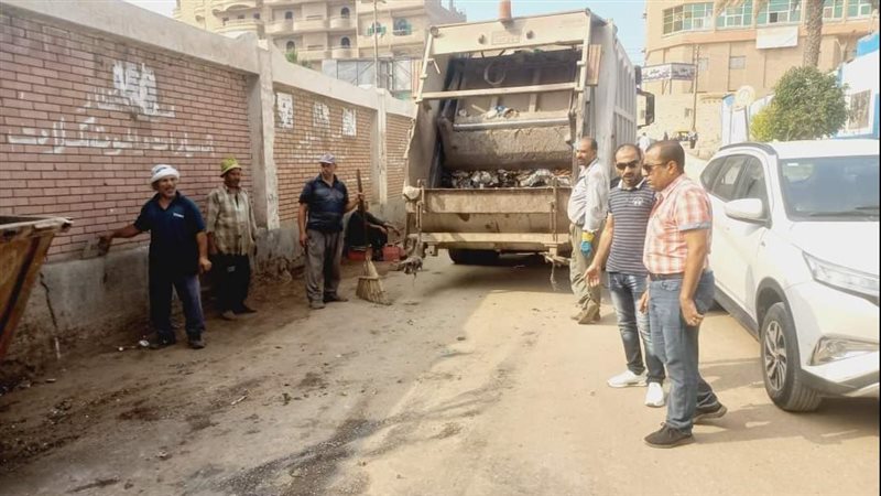 حملات نظافة بشوارع