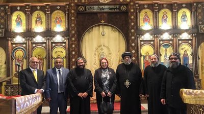 الأنبا أنطونيو يستقبل قنصل ميلانو لدراسة مساعدة المصريين بشمال إيطاليا