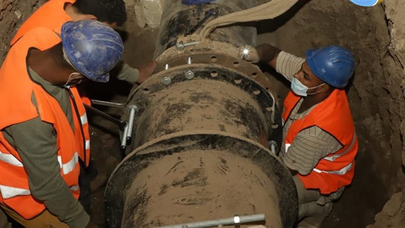 عمال شركة مياه أسيوط