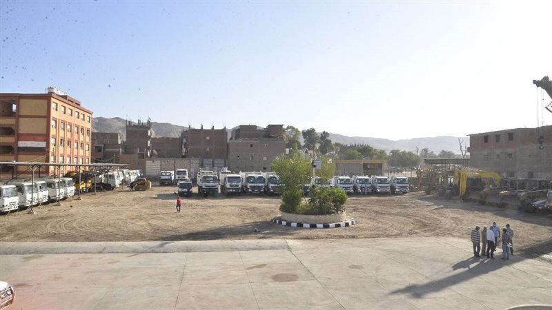 اصطفاف المعدات 
