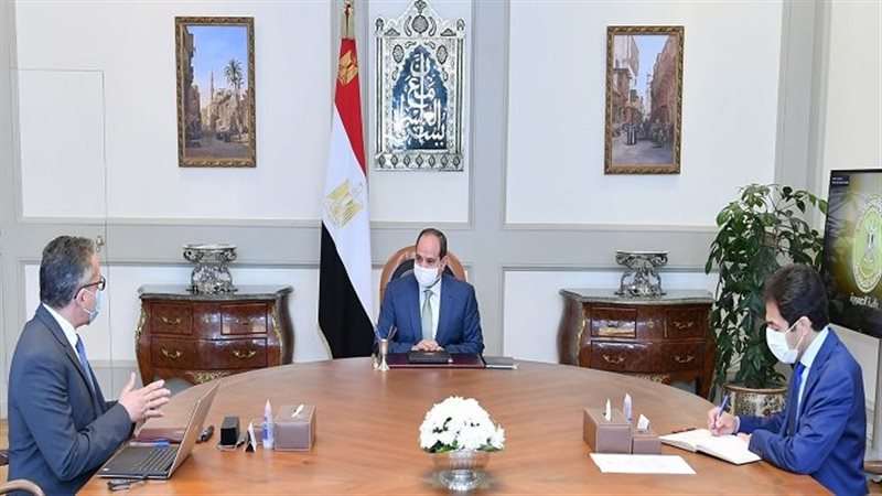 اجتماع الرئيس السيسي