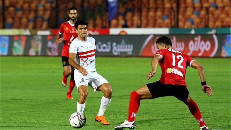 من مباراة الزمالك