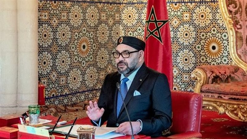 العاهل المغربي الملك